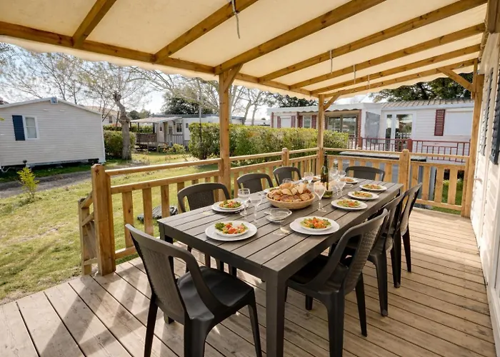 Mobilhome L'instant - La Hébergement de vacances Mimizan-Plage